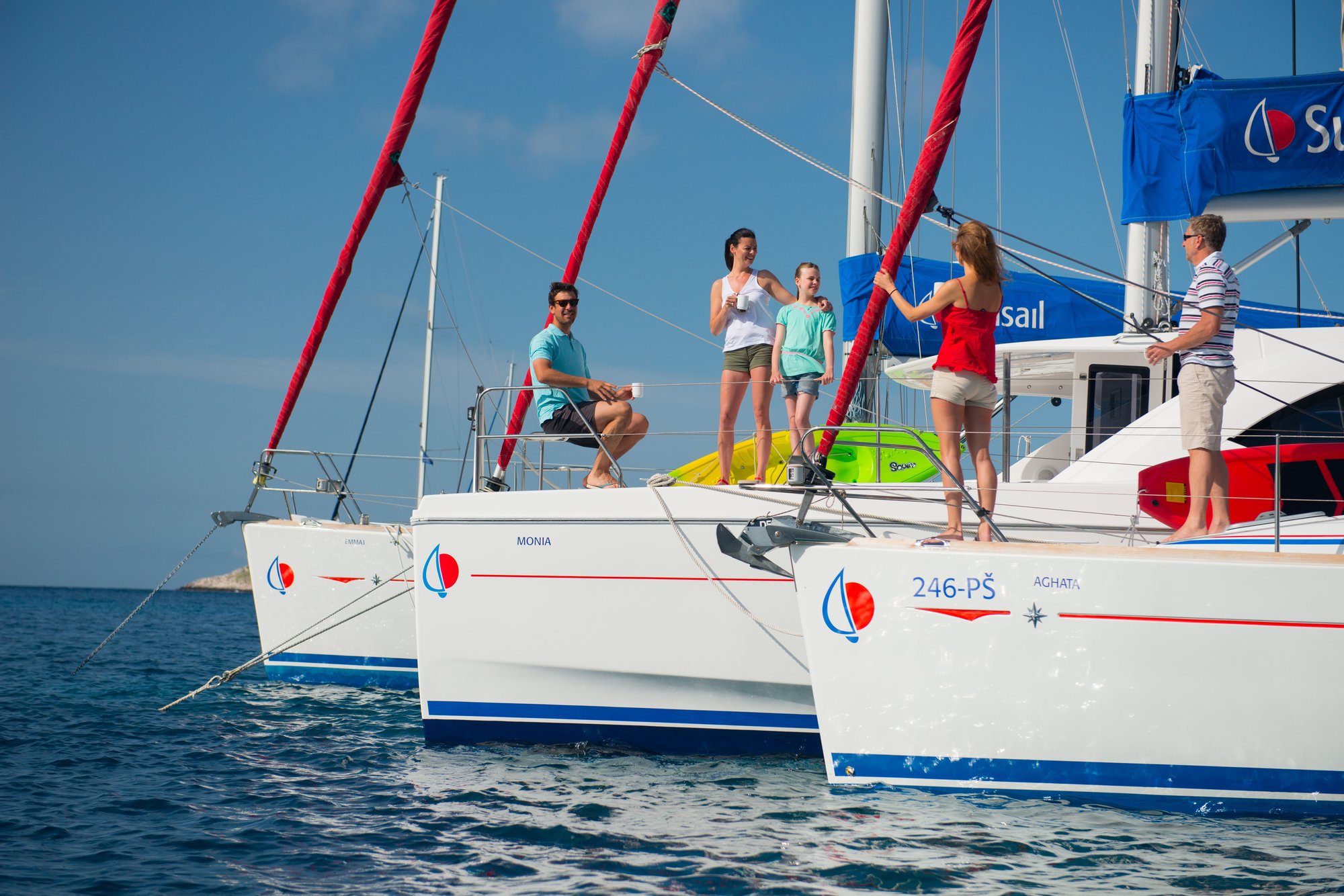 Sunsail flotilla 3broda
