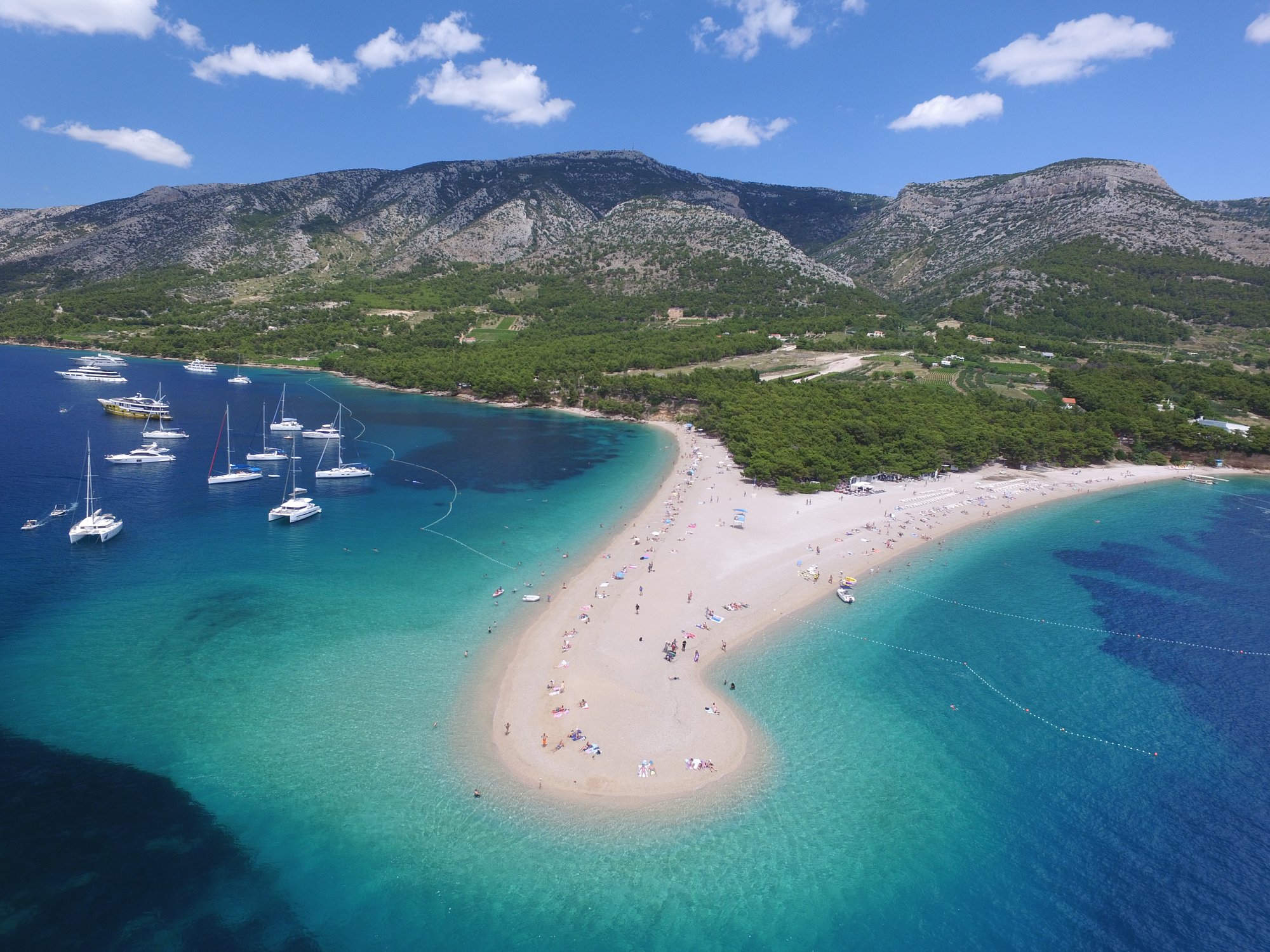 Zlatni rat bol drone pic (11) vis fl hidden gem